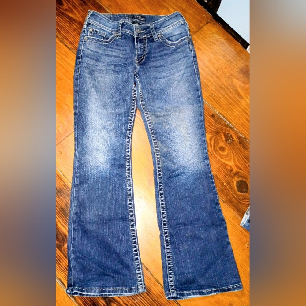 Women’s Silver Suki  Slim Bootcut